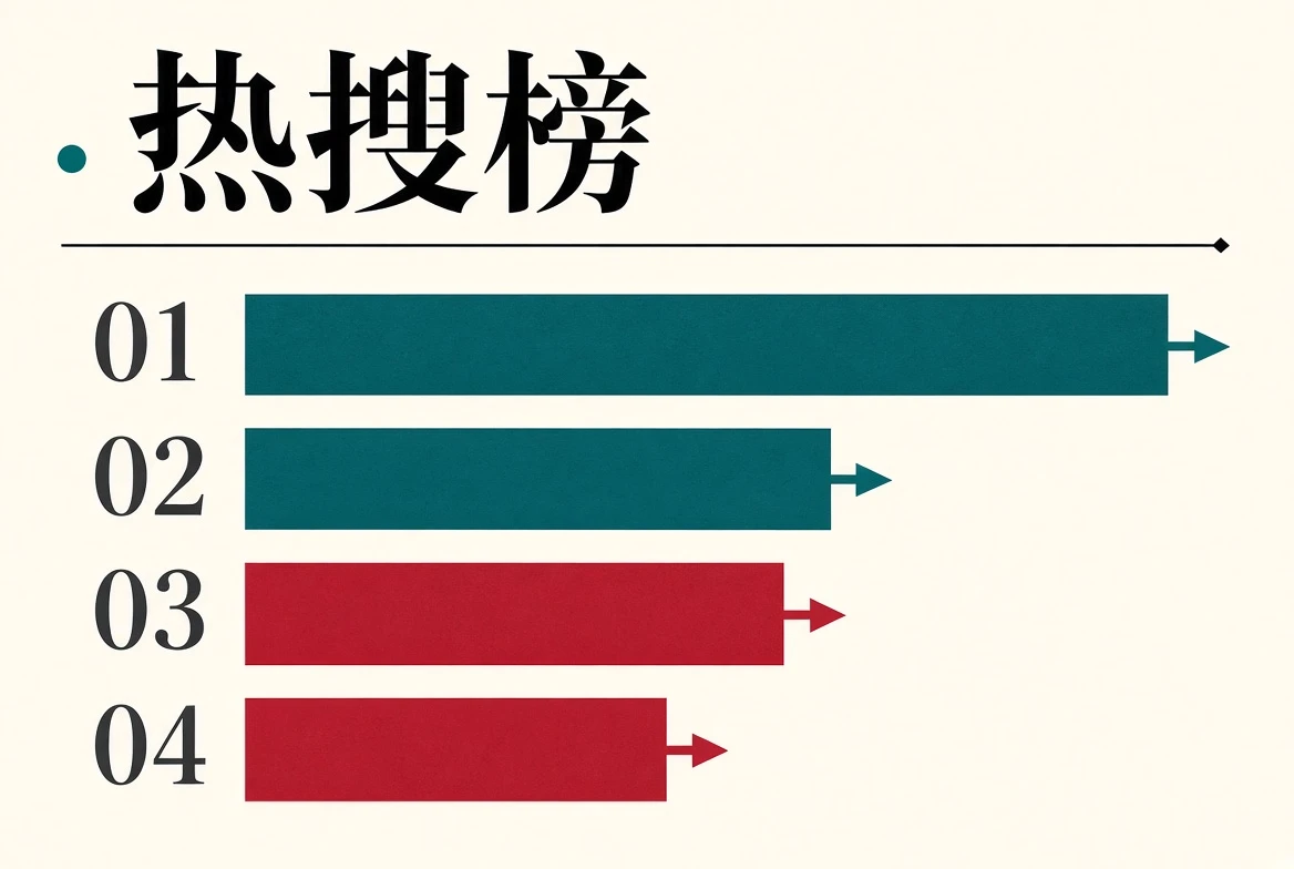 热搜榜内容导览配图