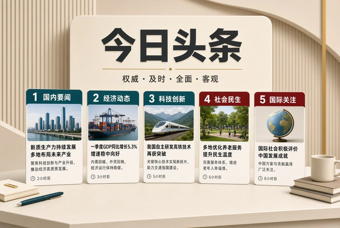 今日头条内容导览配图